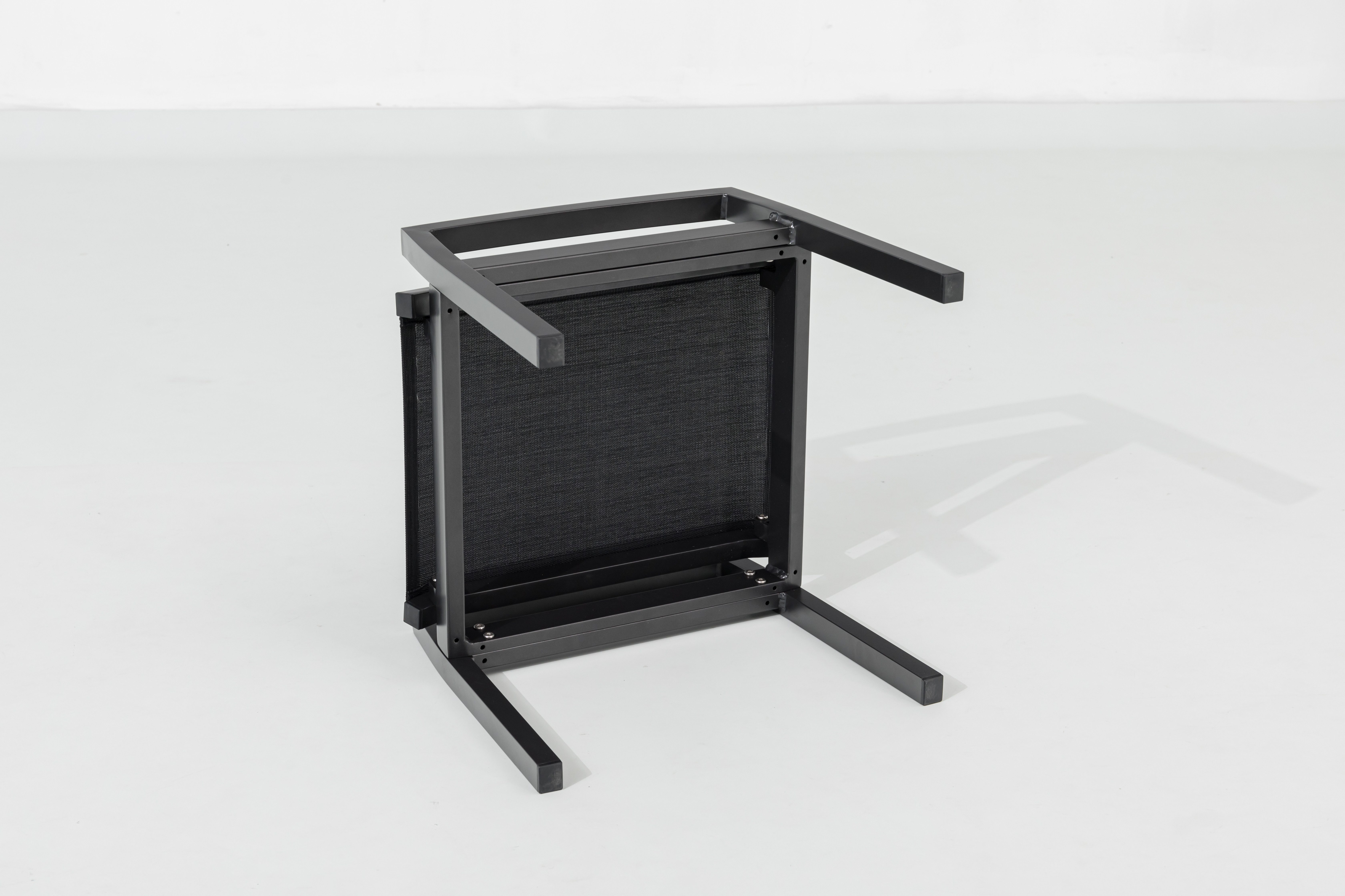 Gardissimo Fußhocker Vigo Alu Hocker Gartenhocker Sitzhocker mit Kissen (Hocker inkl. Kissen, 1 St., Hocker inkl. Kissen mit Reißverschluss), inkl. Kissen / wetterfest / pflegeleicht