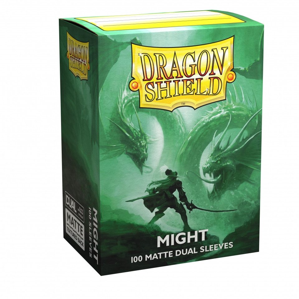 Arcane Tinmen Spiel, Dragon Shield - Matte - Dual Might (100) - englisch