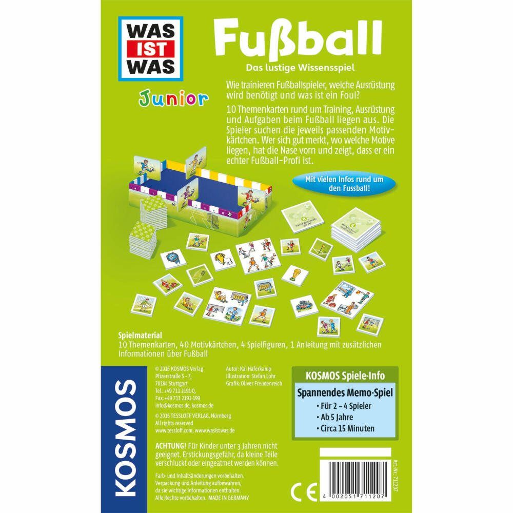 Kosmos Spiel Was ist was - Junior Fußball