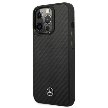 Mercedes Handyhülle Case iPhone 13 Pro Max Carbon Optik schwarz