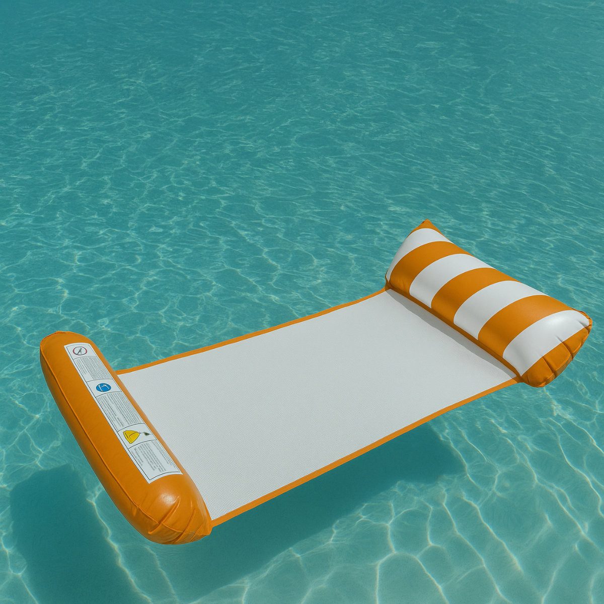 Eddy Toys Aufblasbare Schwimmfigur Eddy Toys Schwimmmatratze Erwachsene – Luftbett ab 14 Jahren