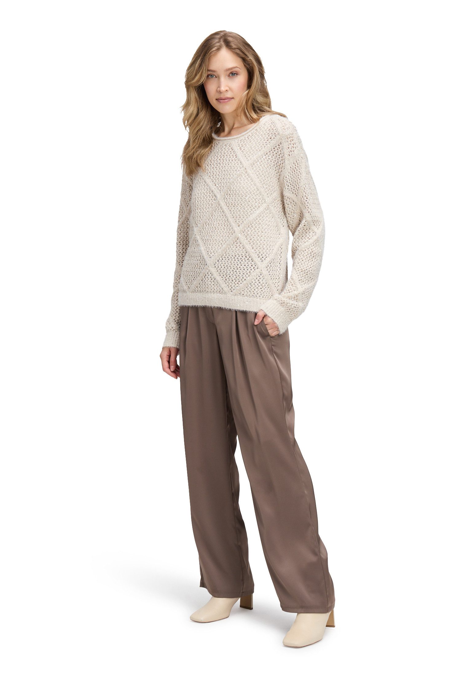 Betty Barclay Strickpullover Damen mit Effektgarn (1-tlg)