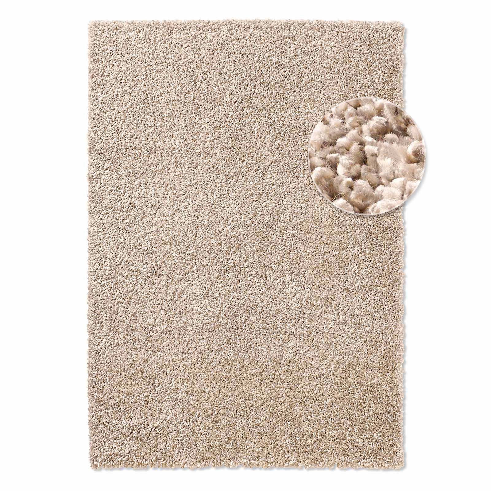 TaraCarpet Langflor-Teppich Venezia Shaggy, rechteckig, Höhe: 35 mm, Hochfl günstig online kaufen
