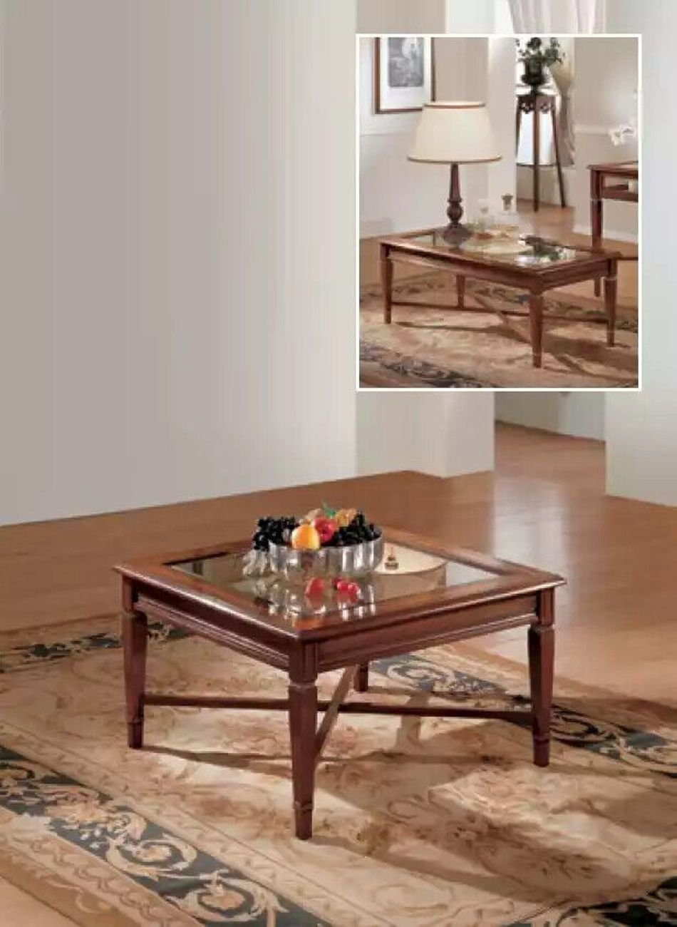 JVmoebel Couchtisch Design Klassische Couchtisch 1x Tisch (1-St., Beistelltisch nur Wohnzimmer Made Couchtisch), in Italy Möbel