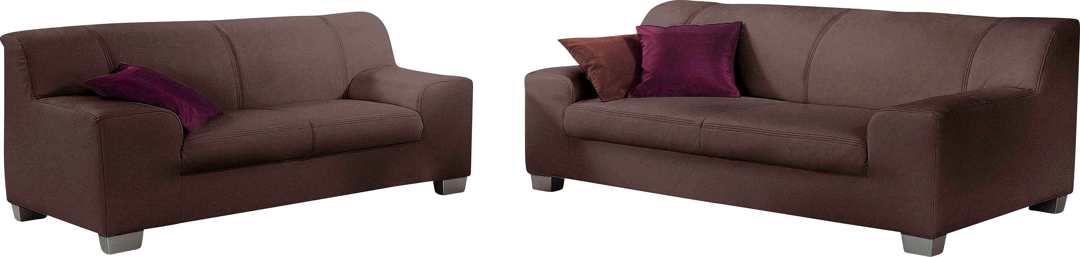 DOMO collection Polstergarnitur Amando, (Spar-Set), bestehend günstig online kaufen