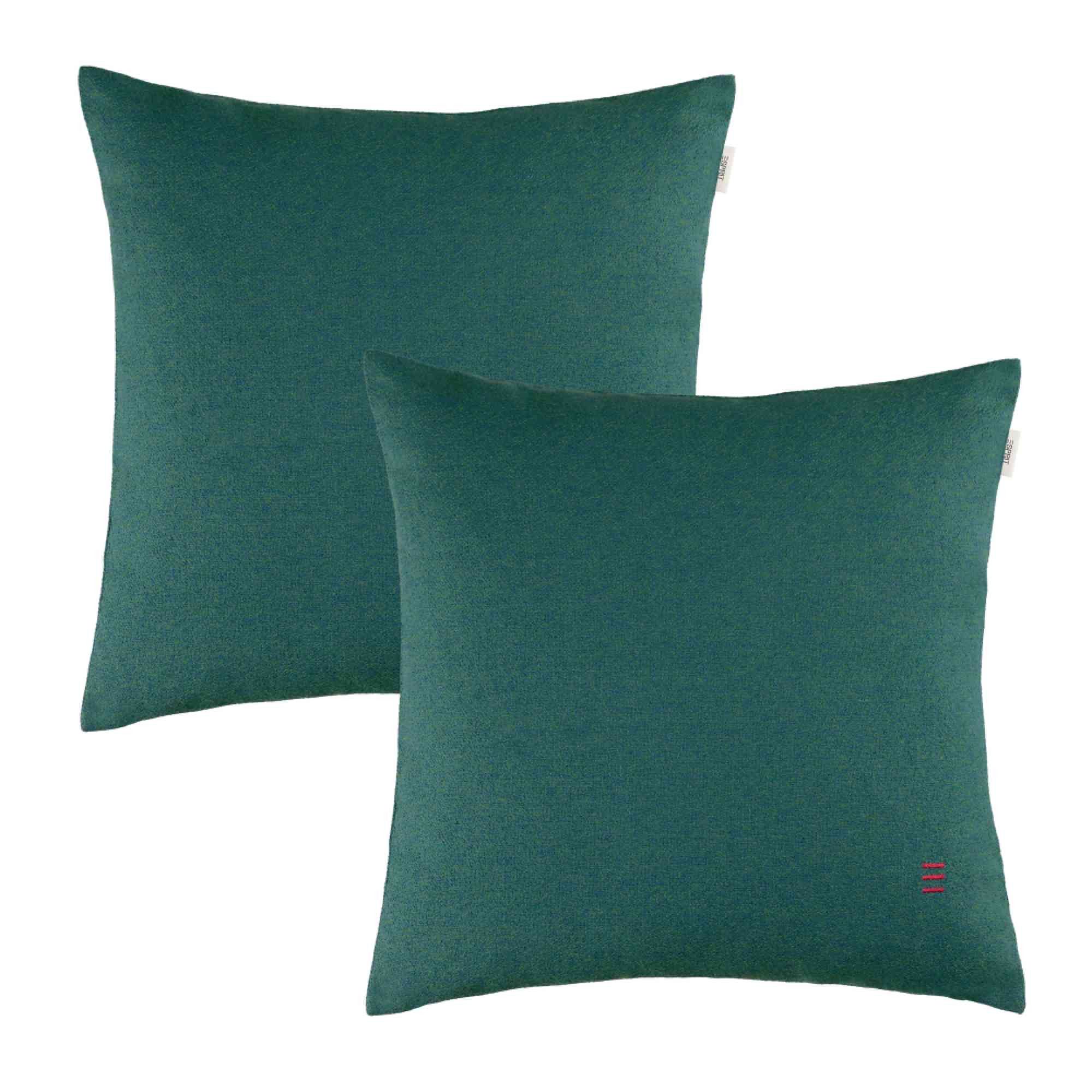 Esprit Подушкиhülle FUN-2 Zierkissenhülle, (2 Stück), 45 x 45 cm - 2er Set in Grün