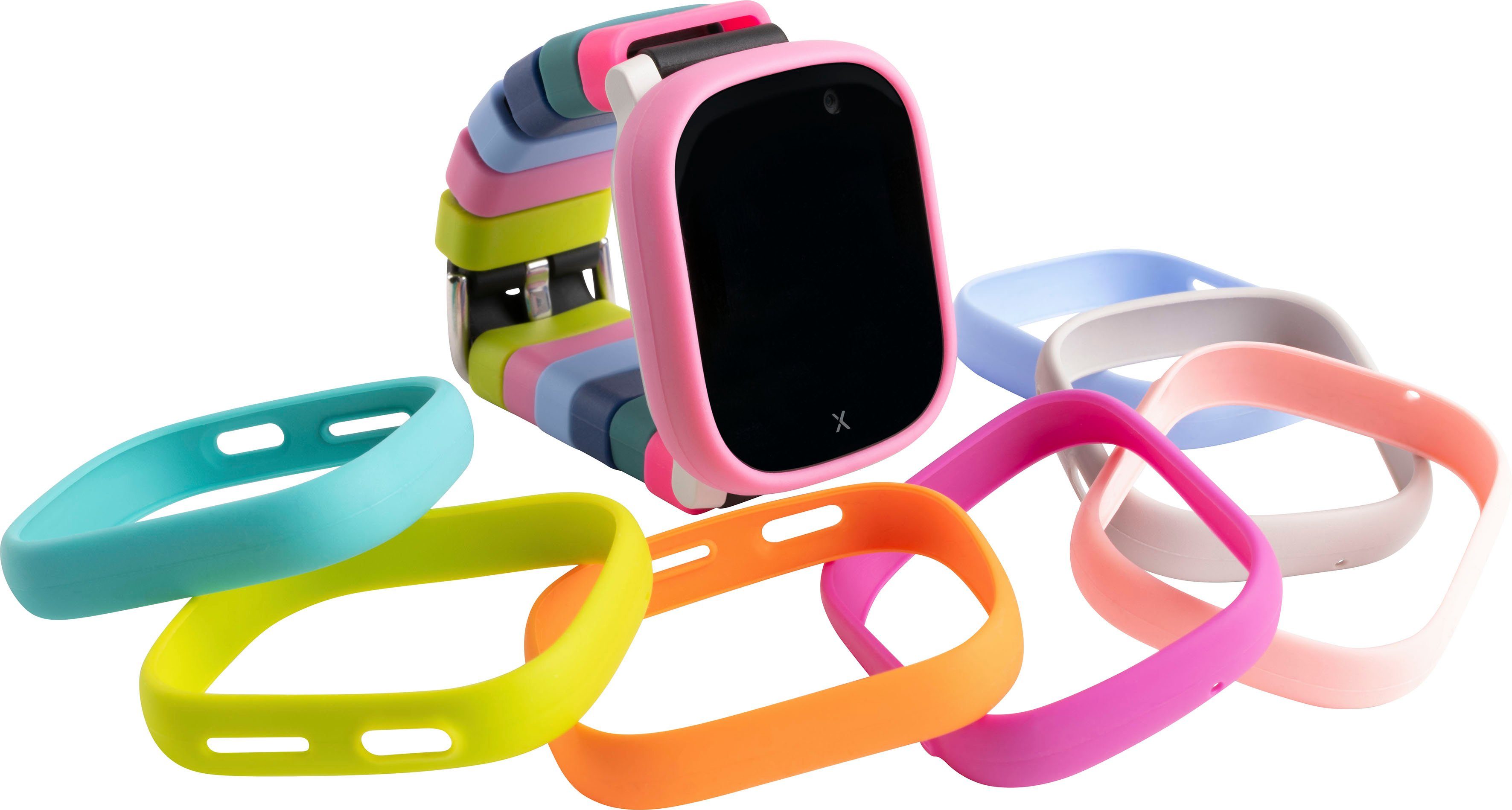 Xplora Smartwatch-Armband Harmony Pack, Dabei steht jede Farbe der neuen  Xplora-Farbpalette für eine eigene Emotion.