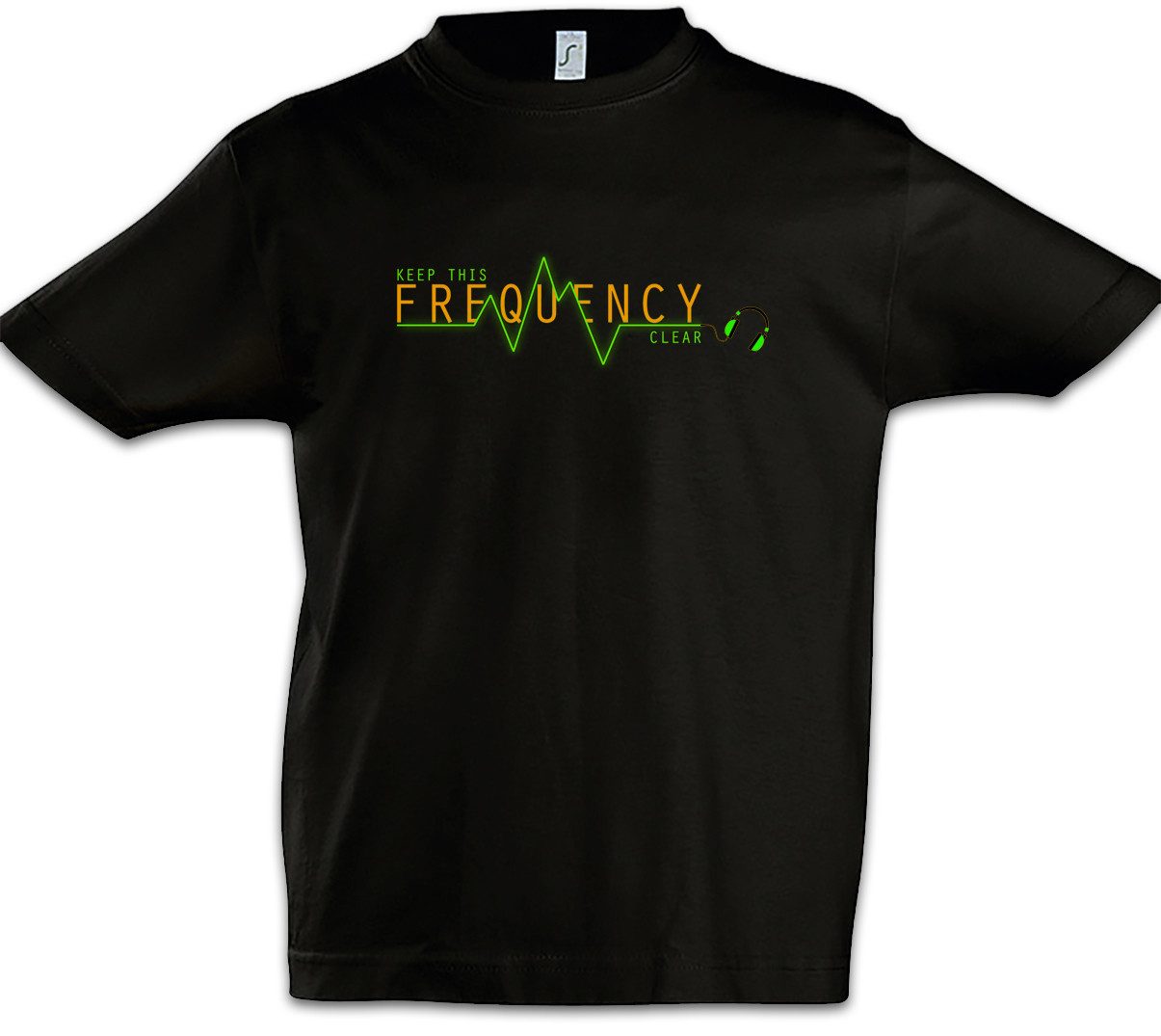 Urban Backwoods Print-Shirt Keep This Frequency Clear Kinder T-Shirt Funk CB Funker Nerd Wireless (1-tlg) Funkgerät Radio Operator Electro