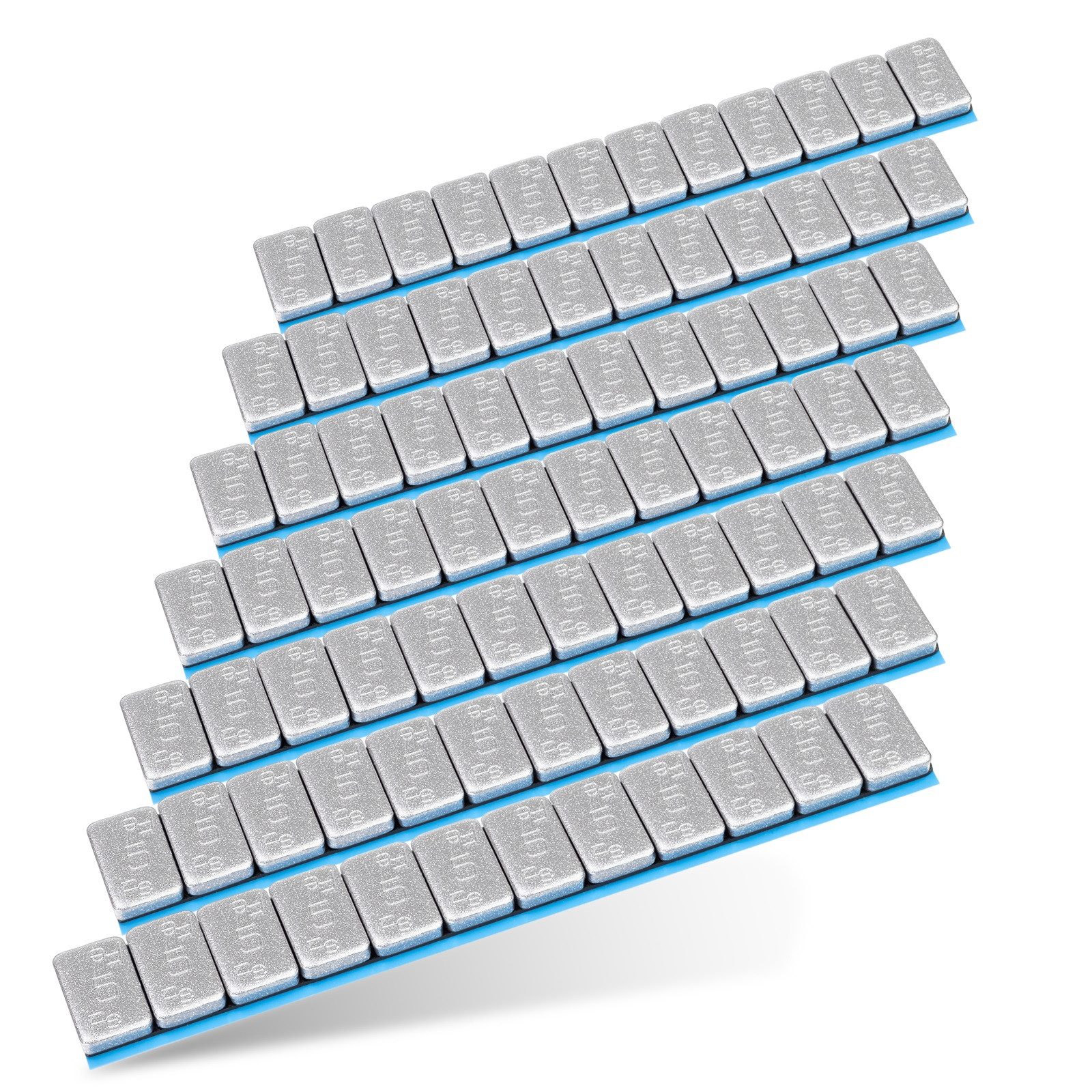 Reifenmontagemaschine Klebegewichte Auswuchtgewichte 7x Riegel Silber12x5g Kleberiegel aus S