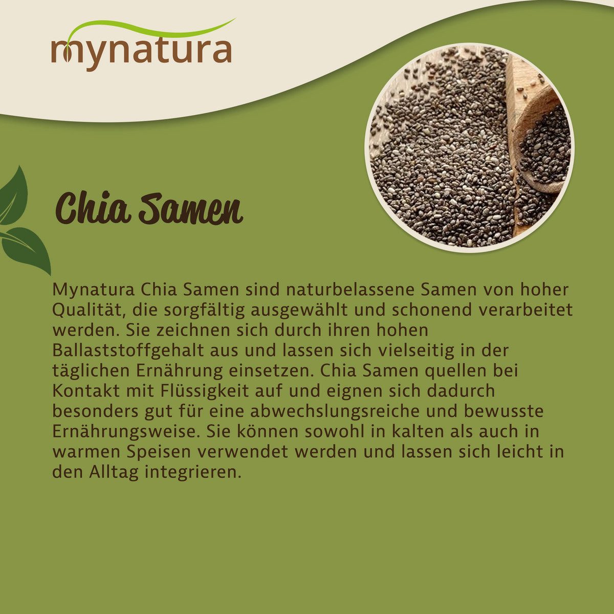Mynatura Samen Mynatura Chia Samen