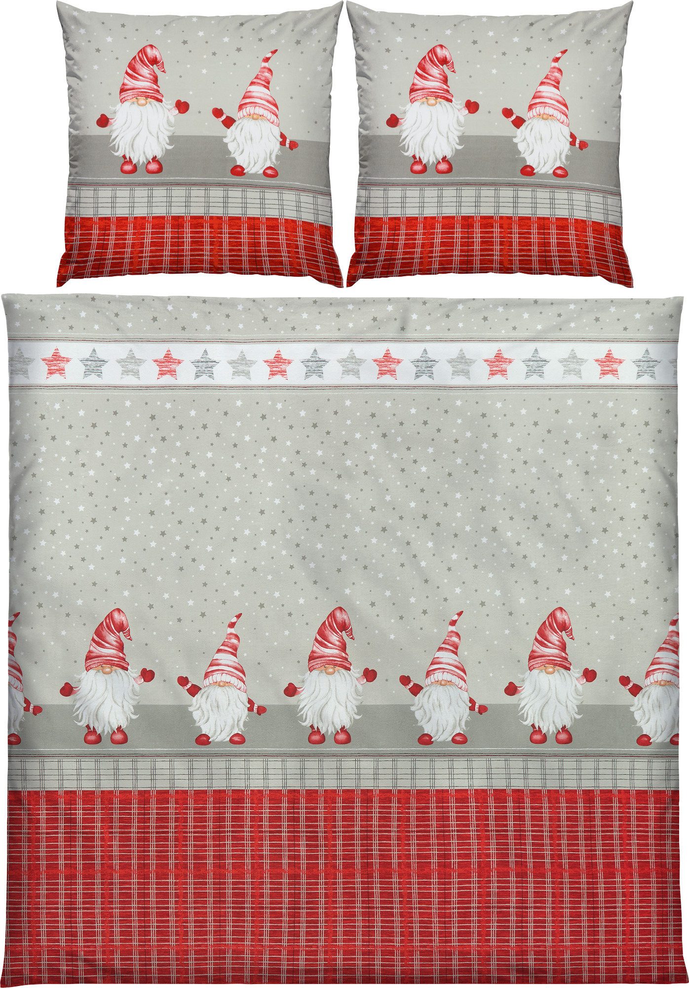 REDBEST Bettwäsche Bettwäsche, Biber, Flanell Motiv: günstig online kaufen