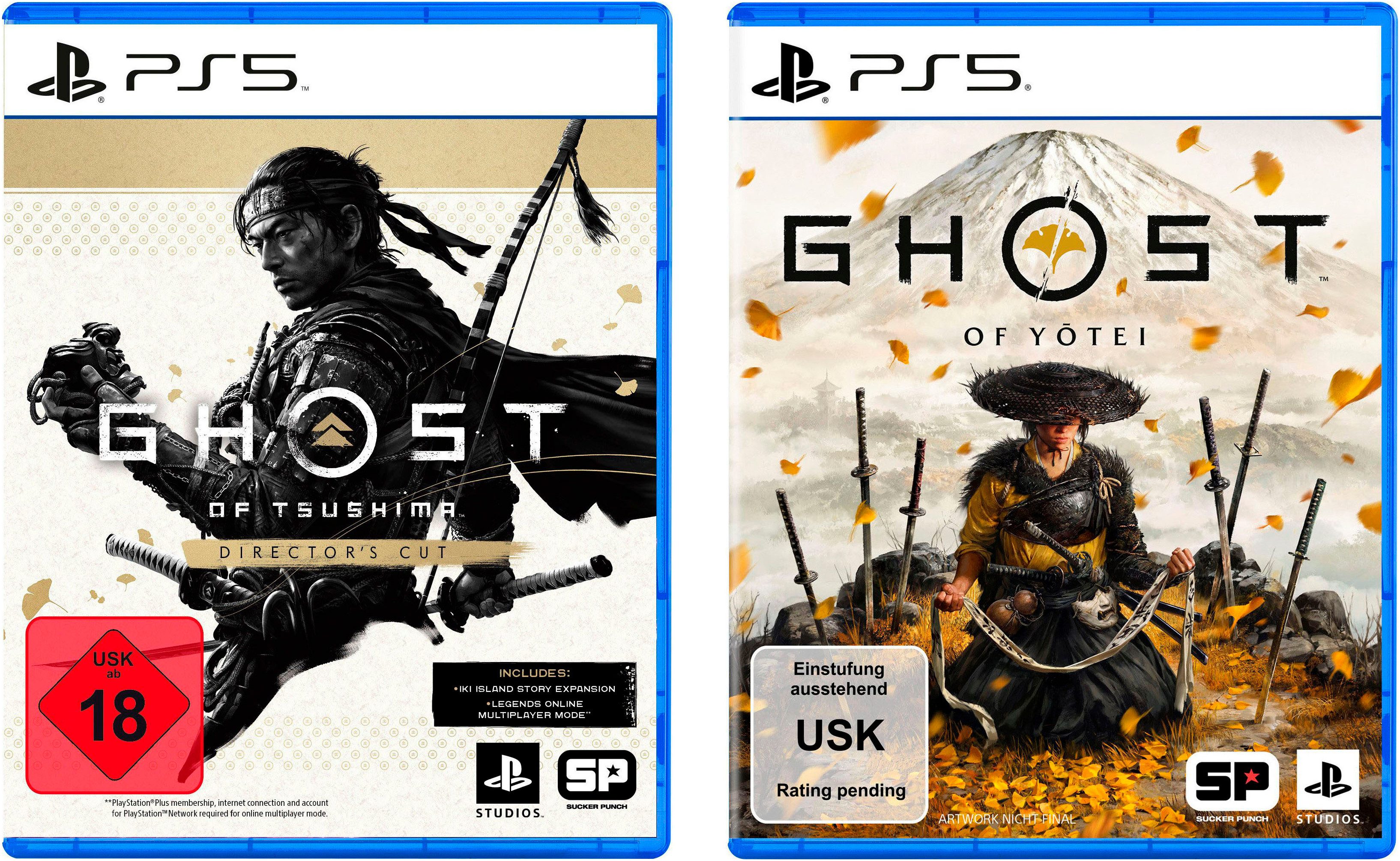 Ghost of Tsushima Director's Cut + Ghost of Yotei Doppelpack PlayStation 5