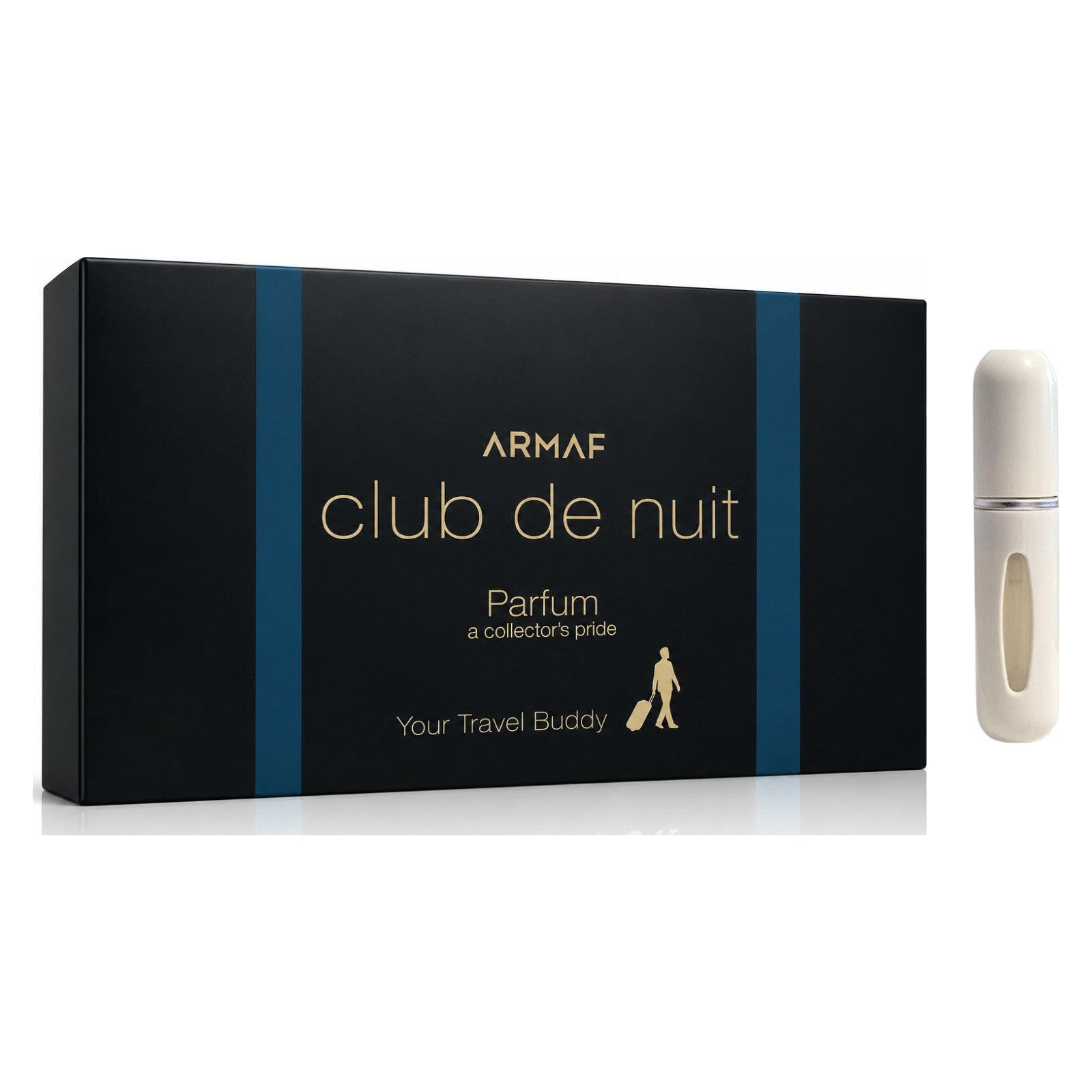 armaf Duft-Set Club de Nuit Travel + Parfümzerstäuber (leer)
