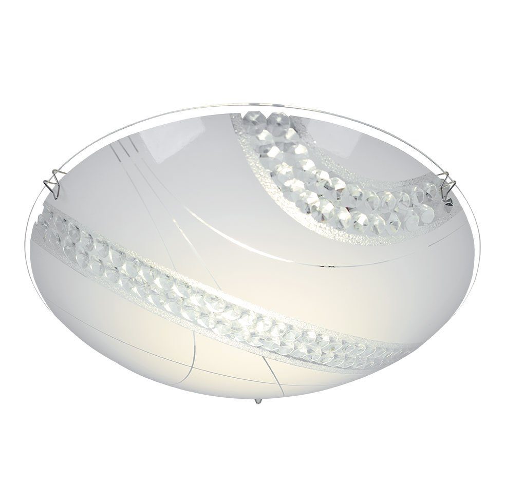 etc-shop LED Leuchtmittel Kristalllampen Neutralweiß, Deckenleuchte, Glasbeleuchtung inklusive, Decke Deckenlampe, Kristall Lampe Glas