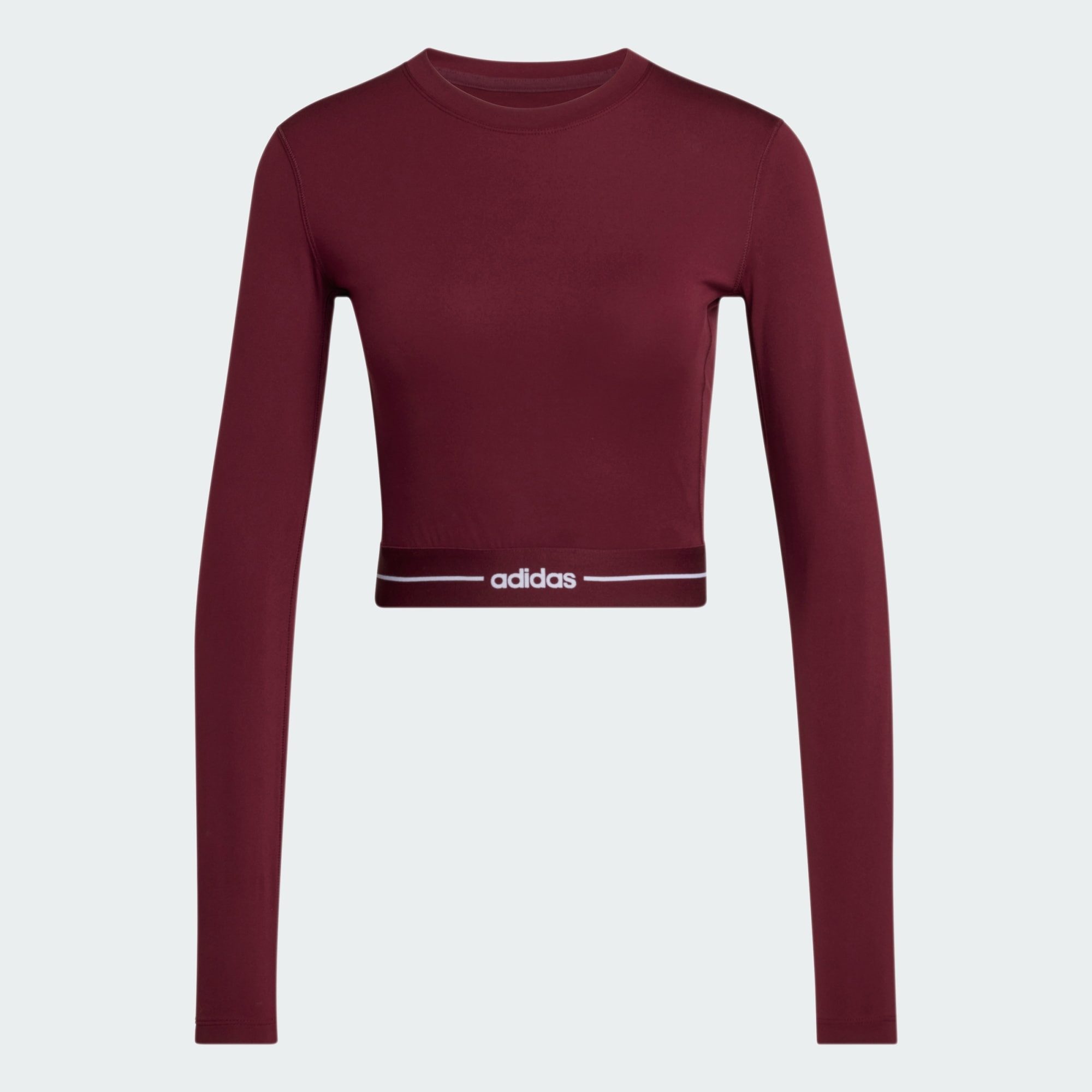 adidas Performance Langarmshirt BAUCHFREIES HYPERGLAM LONGSLEEVE (1-tlg)