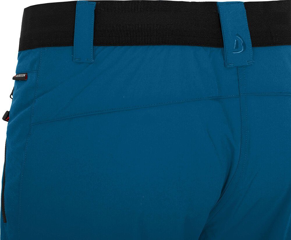 Bergson Outdoorhose VIDAA COMFORT Damen Wanderhose, leicht, elastisch, Normalgrößen, Saphir blau