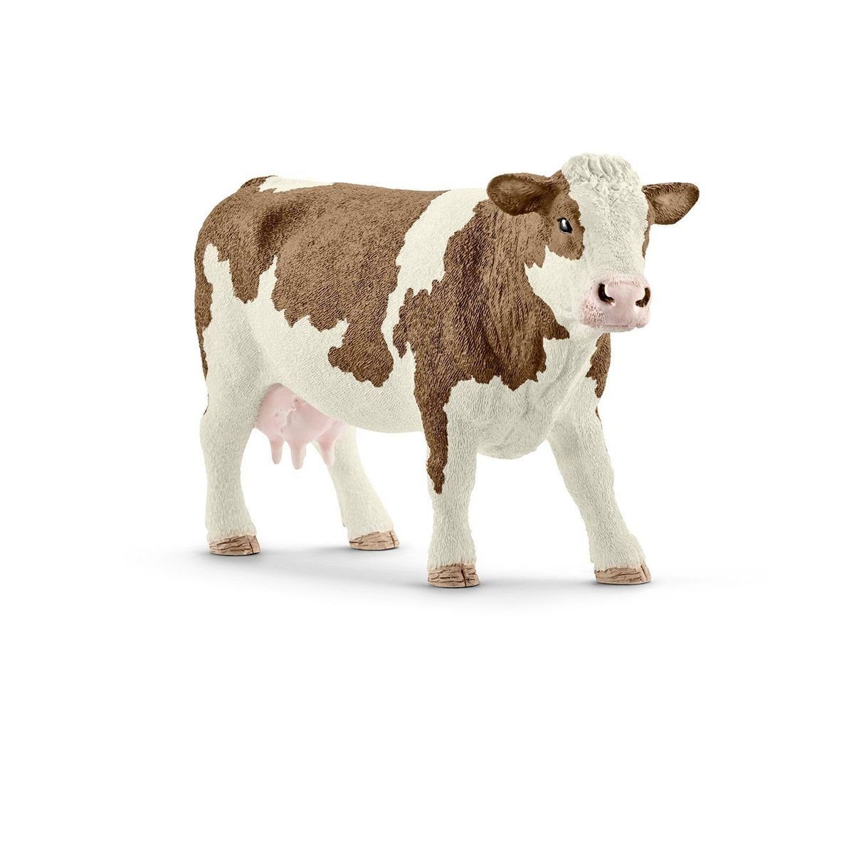 Schleich® Spielfigur Schleich 13801 - Farm World - Fleckvieh-Kuh