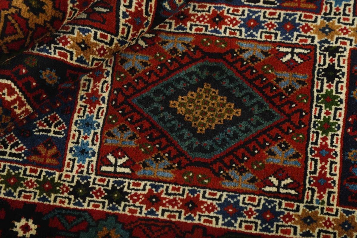 Orientteppich Yalameh Orientteppich Perserteppich, rechteckig, Nain Trading, 100x147 Handgeknüpfter 12 Höhe: mm 