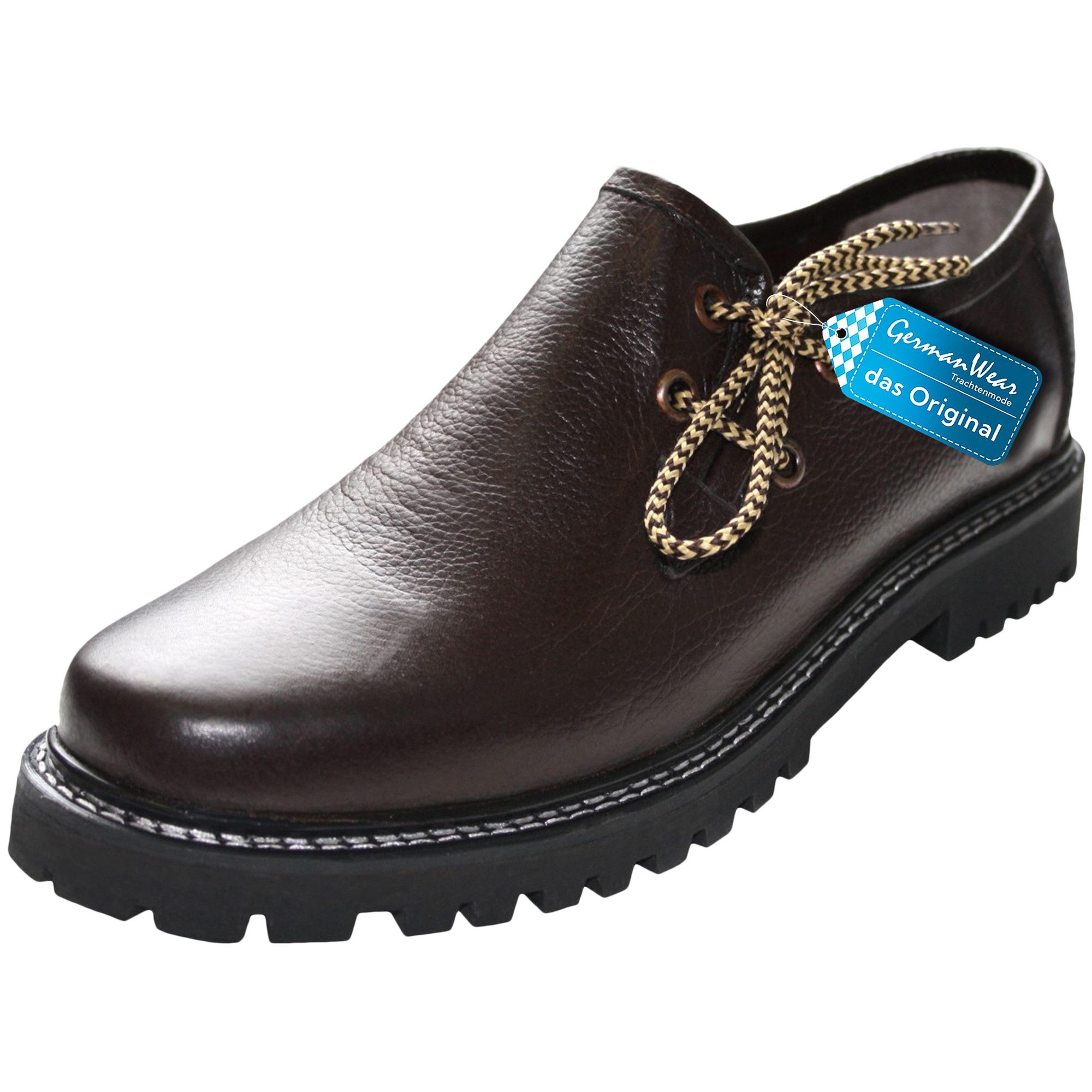 German Wear GW1800-GL Haferlschuh Glattlededer Trachtenschuhe Original-Handmachart Glattleder