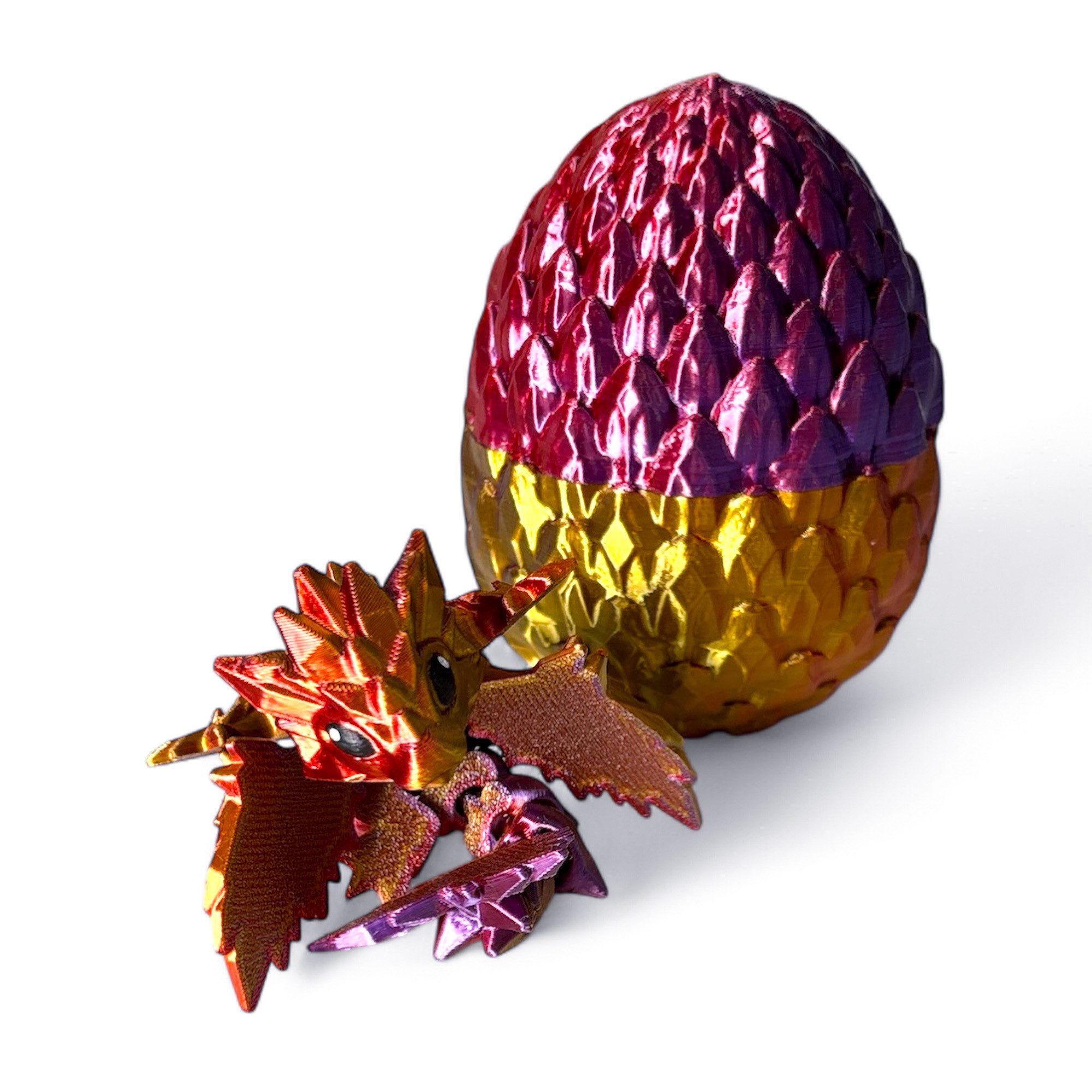 Der Krämer Spielfigur Tiny Wyvern 3D Figur (beweglich) mit Drachenei