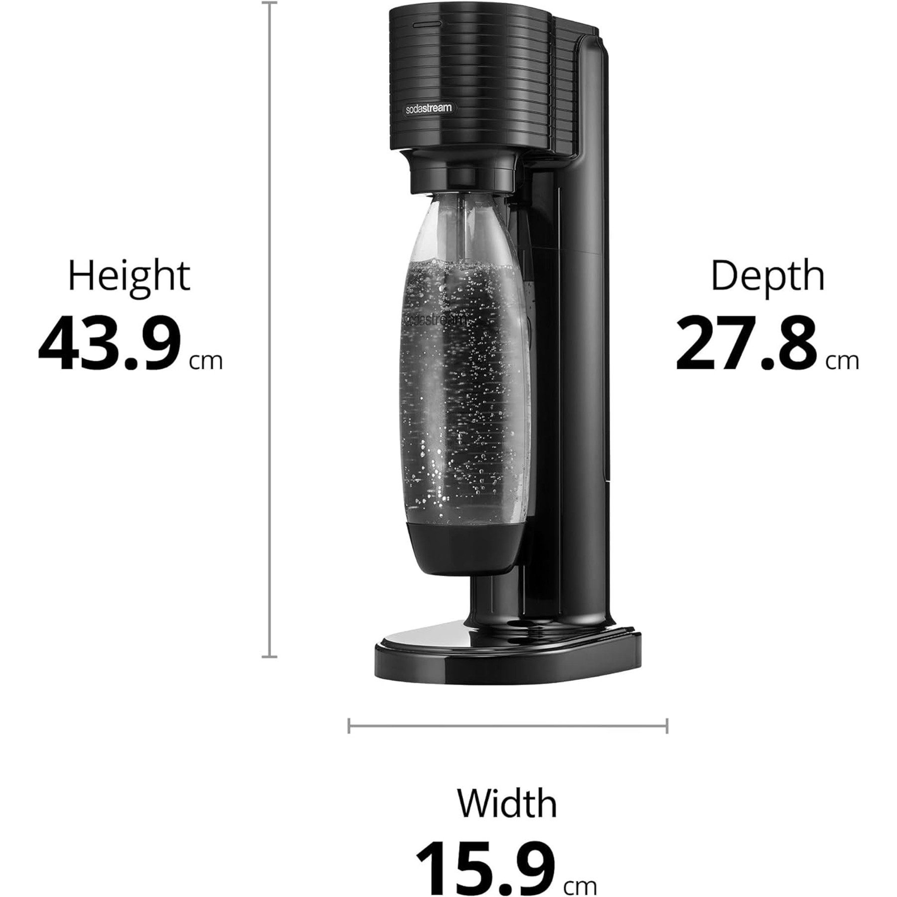 SodaStream Wassersprudler SODASTREAM Wassersprudler Gaia Titan