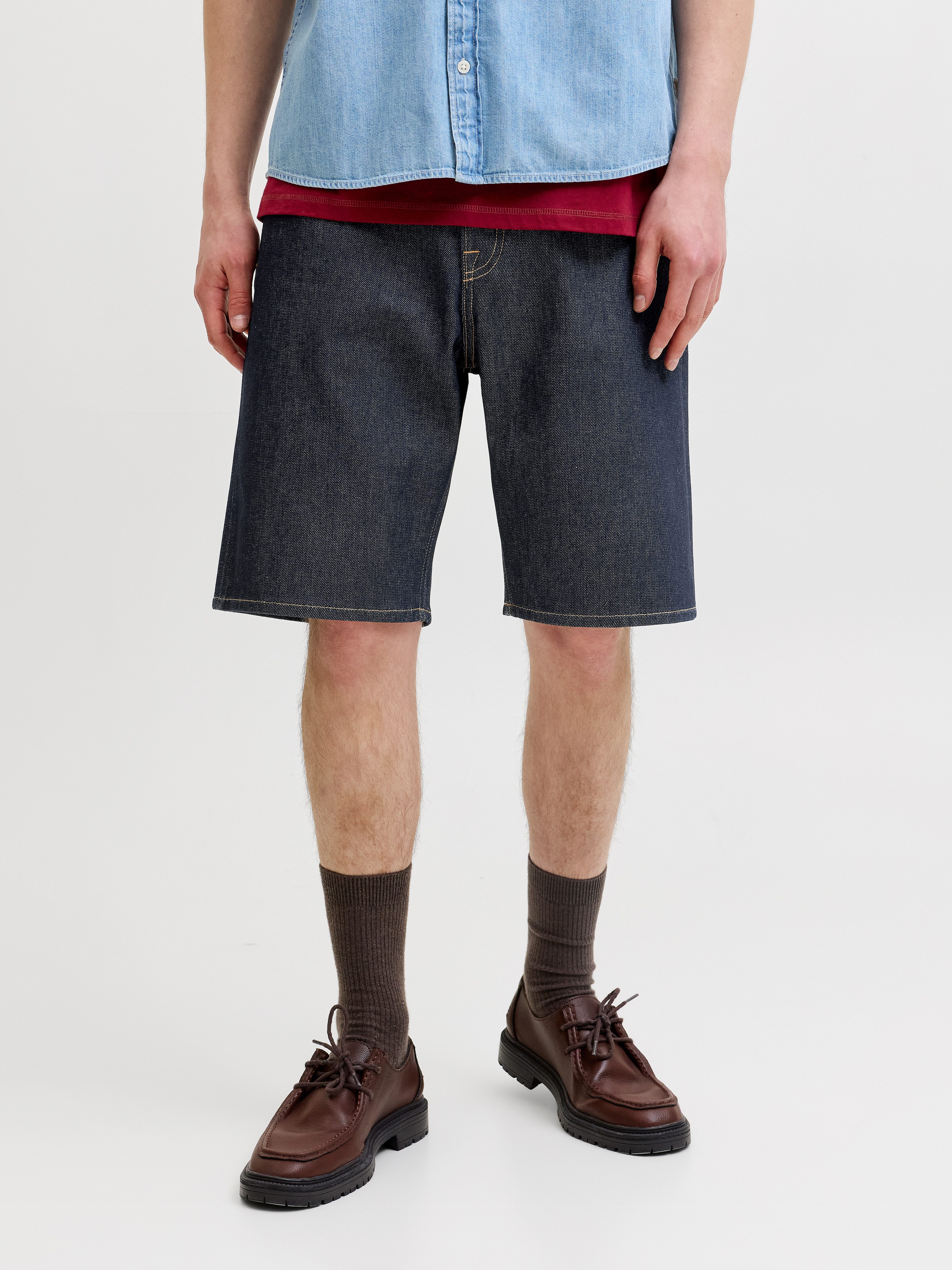 Jack & Jones Relaxshorts JJIALEX JJORIGINAL SHORTS SBD 300 SN Baumwolle, relaxed fit