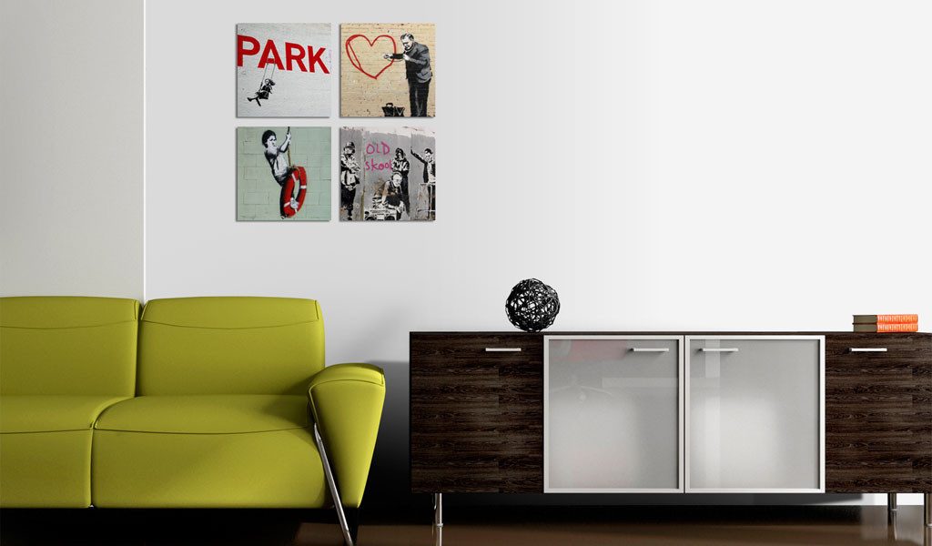 Basera® Wandbild Leinwandbild 020115-6