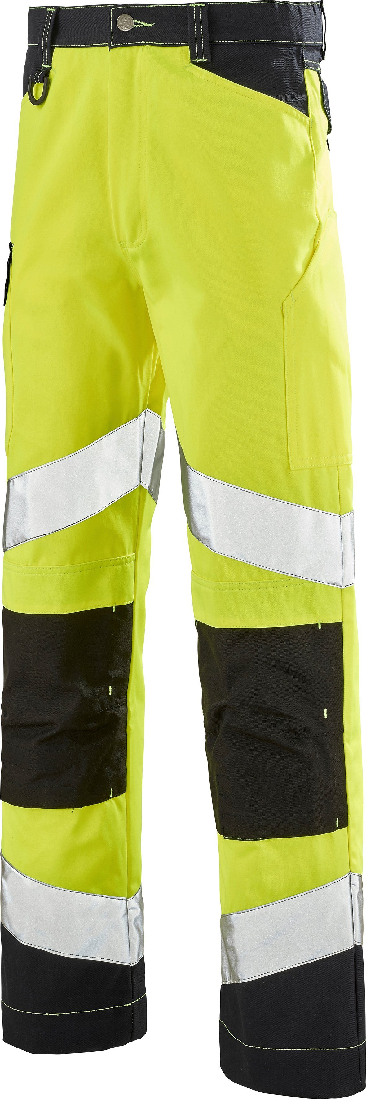 Cepovett ISO verstärkte 13688:2013) GELB (EN 20471:2013 FLUO Knie Tech" Unisex / Arbeitsbundhose EN BLUE "Fluo ISO Warnschutz reflektierend, & DARK