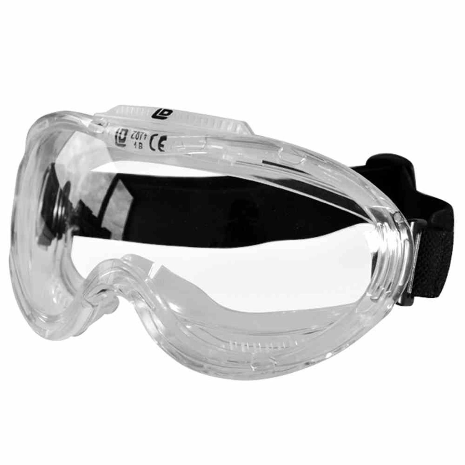 IRONSIDE Arbeitsschutzbrille Großsicht-Schutzbrille Polycarbonat-Gläser