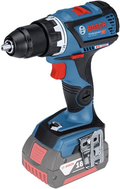 BOSCH PROFESSIONAL Akku-Bohrschrauber GSR 18V-60 C Professional / solo, 18V