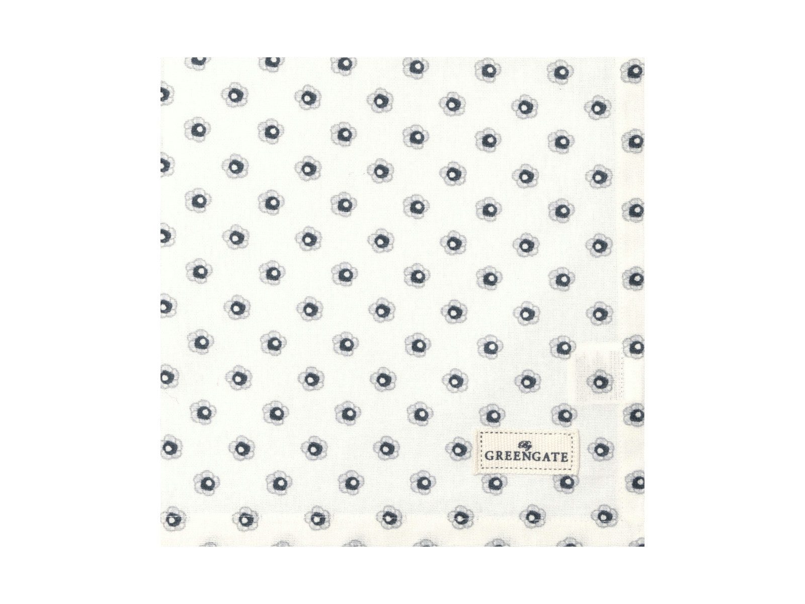 Greengate Stoffserviette Malia Stoffserviette white 40x40cm