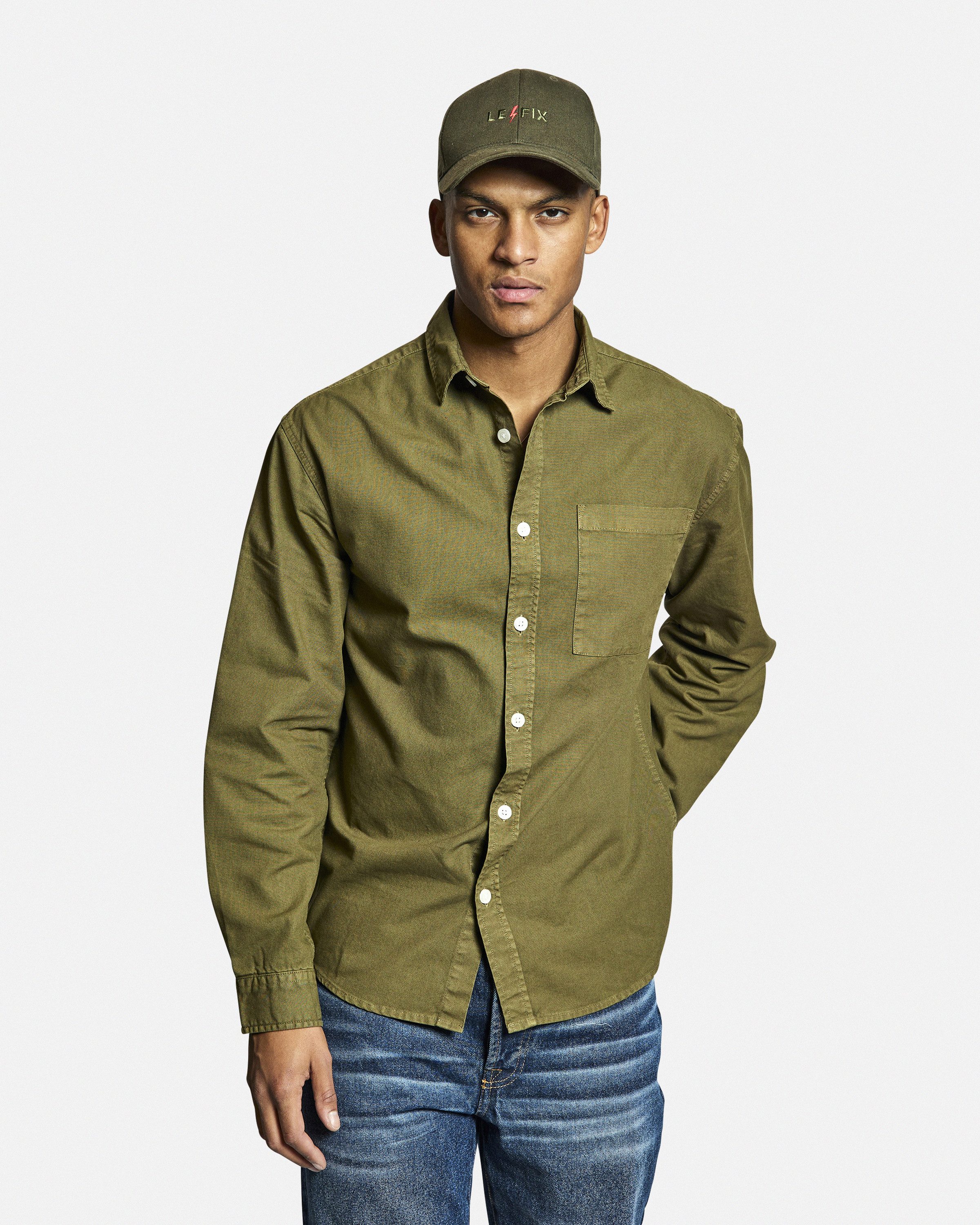 REDEFINED REBEL Langarmhemd Redefined Rebel Shirt RRJack Shirt