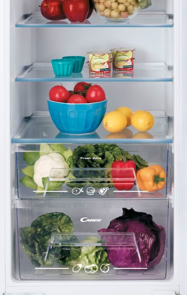 Einbaukühlschrank CFLO3550E/N, cm breit cm hoch, 54 176,9 Candy