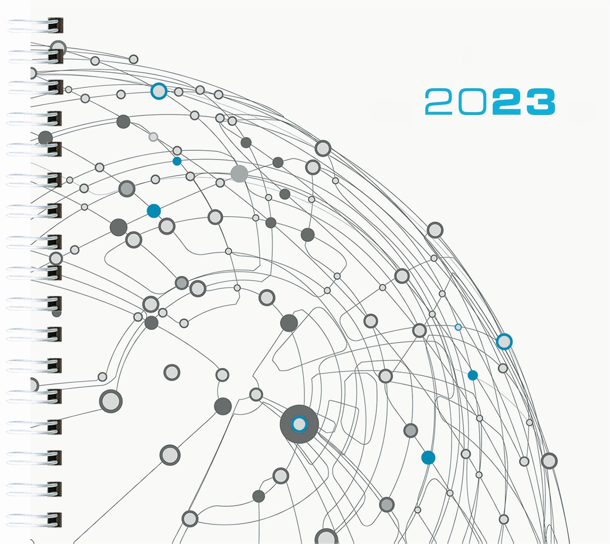 ZETTLER Ringbuchkalender Kalendereinlage für Konferenzmappe "Assesor" - 1 Woche / 2 Seiten 16 x