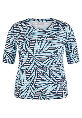 Rabe T-Shirt mit lebhaftem Blumen-Muster