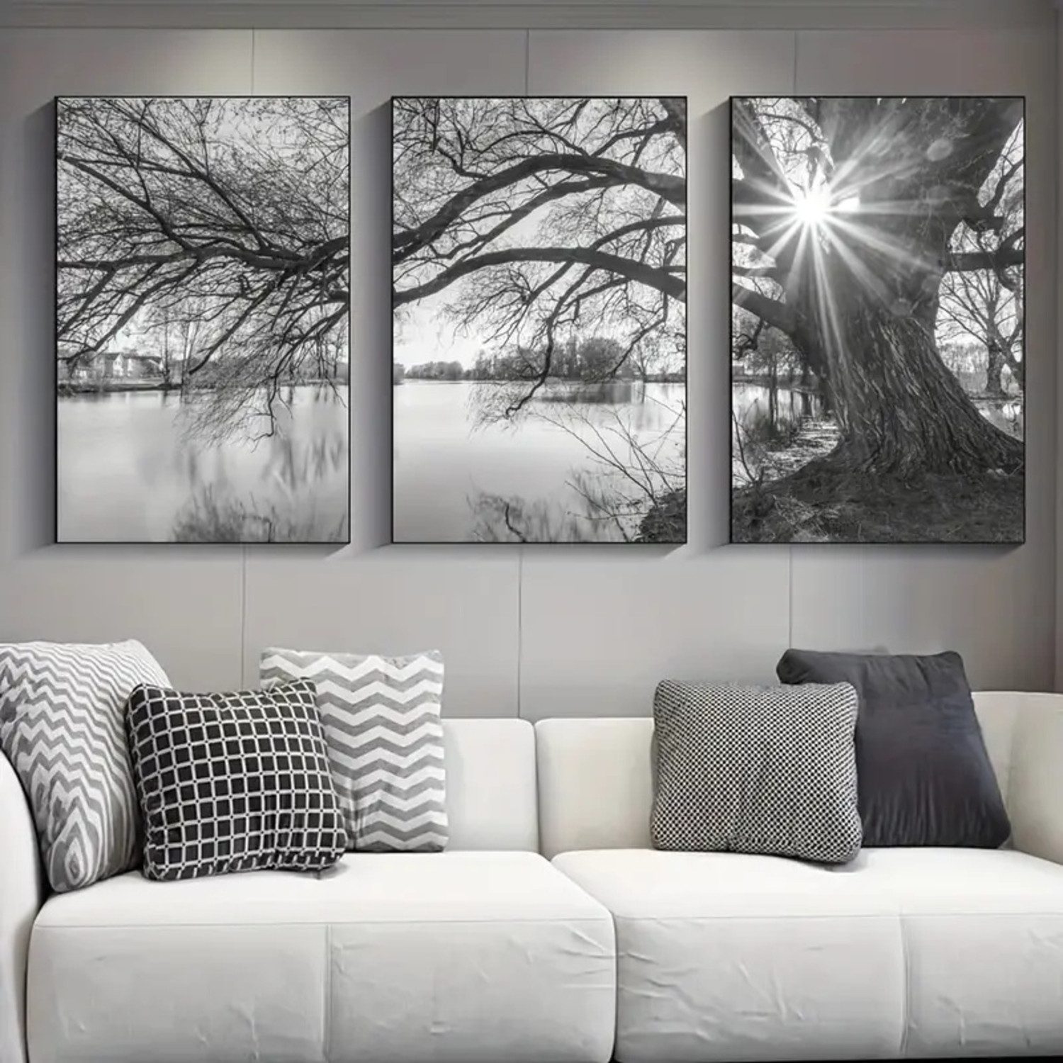 TPFLiving Kunstdruck OHNE RAHMEN, 3er Set günstig online kaufen