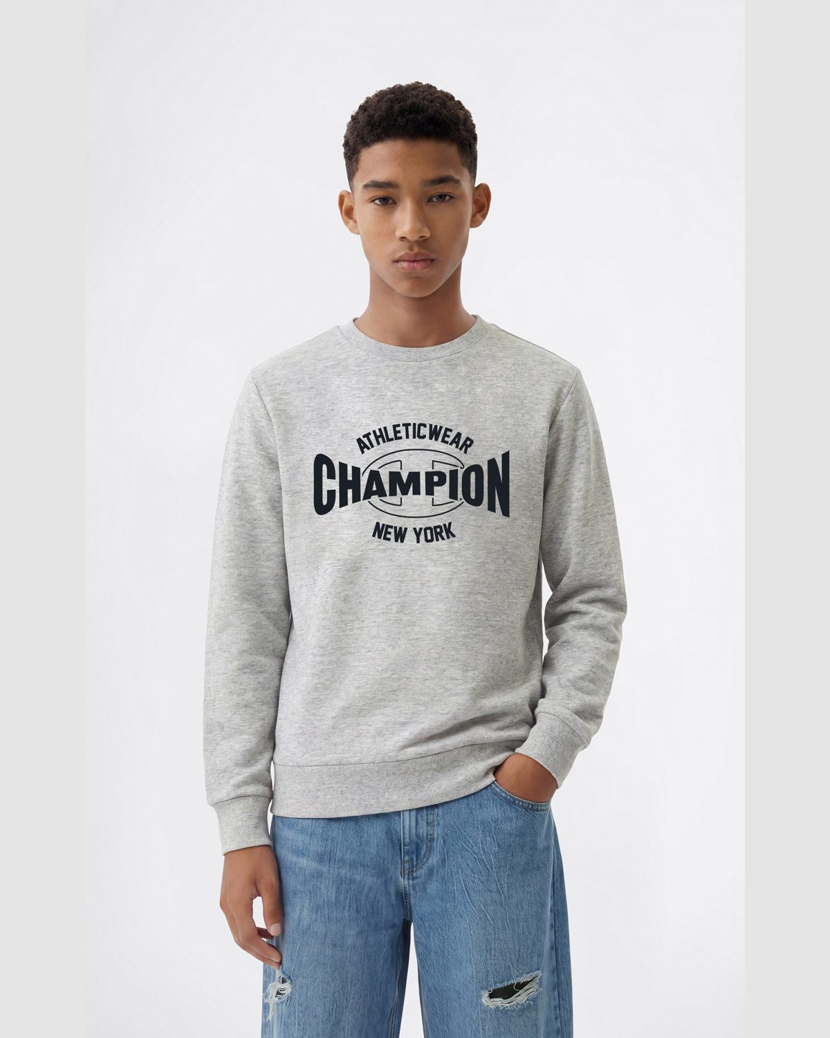 Champion Sweatshirt SPORTWEAR CREWNECK Standard Fit für Kinder und Jugendliche