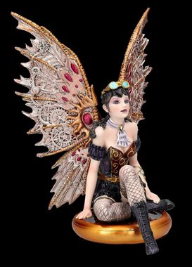 Figuren Shop GmbH Fantasy-Figur Elfen Figur - Steampunk Fairy - Fantasy Dekofigur Elfe Fee Dekoration