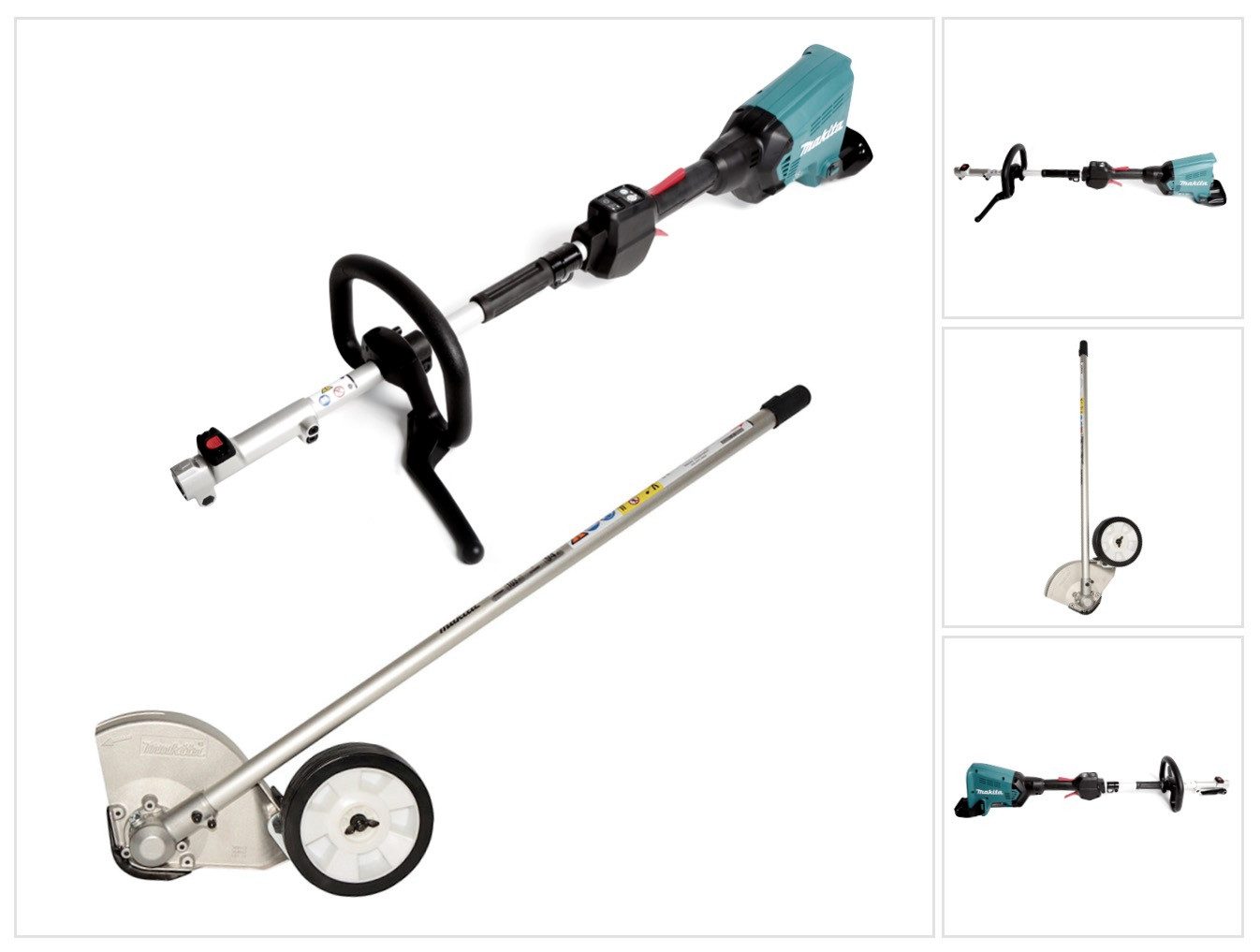 Makita Multitool DUX 60 Z Akku Multifunktionsantrieb 36V (2x 18V) + EE400MP Rasenkan