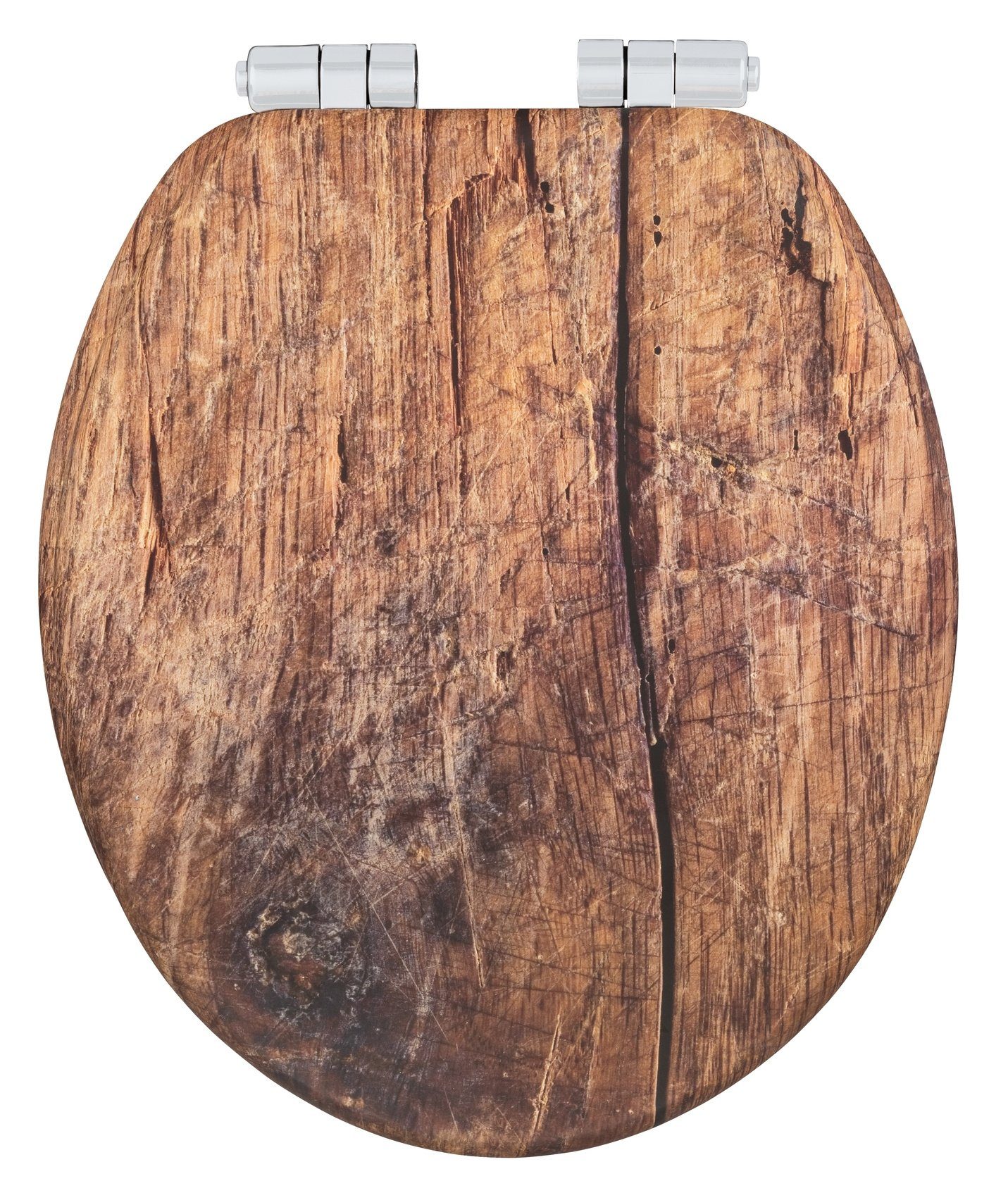 WENKO WC-Sitz WENKO WC-Sitz RUSTIC (BT 35.50x42.50 cm) BT 35.50x42.50 cm bunt