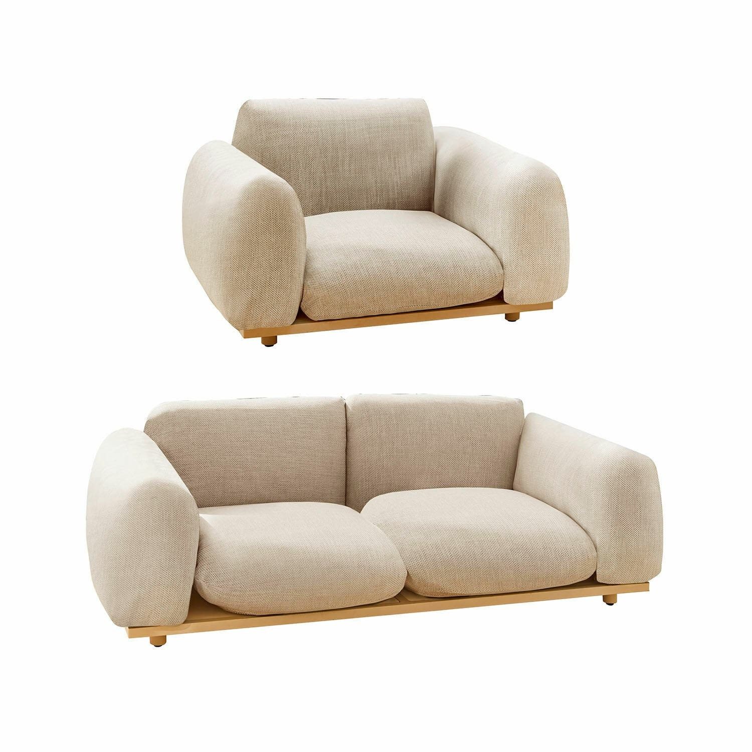 Mirabeau Sitzgruppe Sitzgruppe Savinard beige