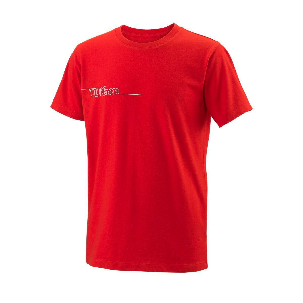 Wilson T-Shirt Tennis Team II Tech Crew rot Jungen