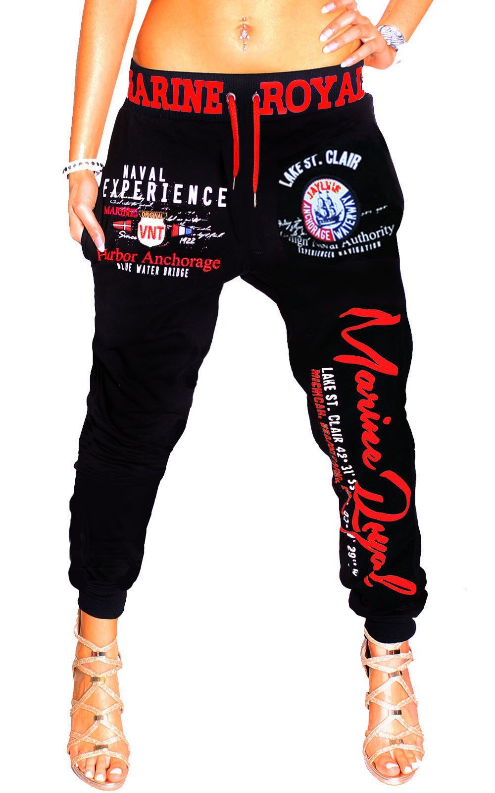 Jaylvis Jogginghose Damen Sporthose Fitnesshose Jogger Trainingshose Fitnes günstig online kaufen