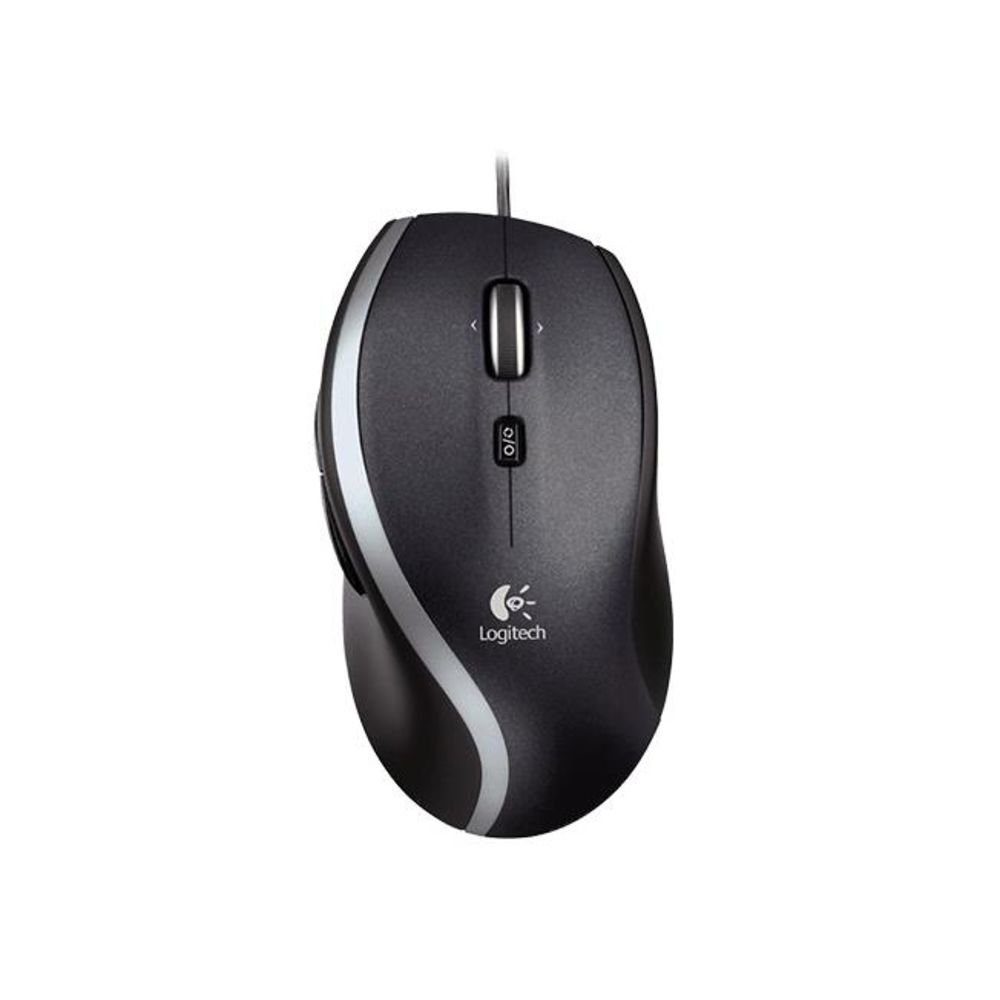Logitech M500 Maus (kabelgebunden, Scrollrad, schwarz, Kabel, für PC, Computer, Laptop)