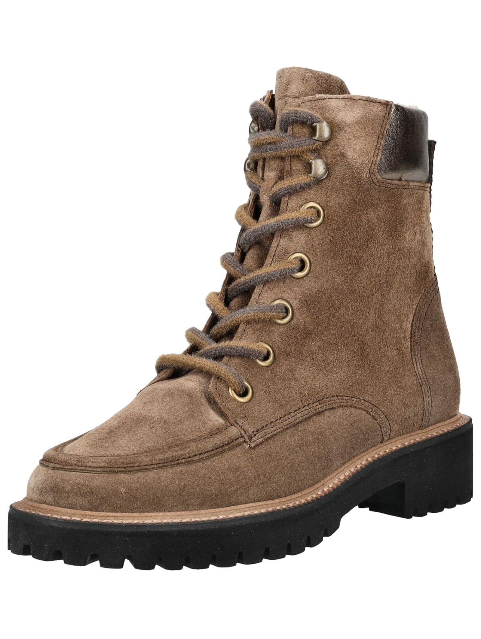 Paul Green Paul Green Stiefelette Veloursleder Schnürstiefelette günstig online kaufen