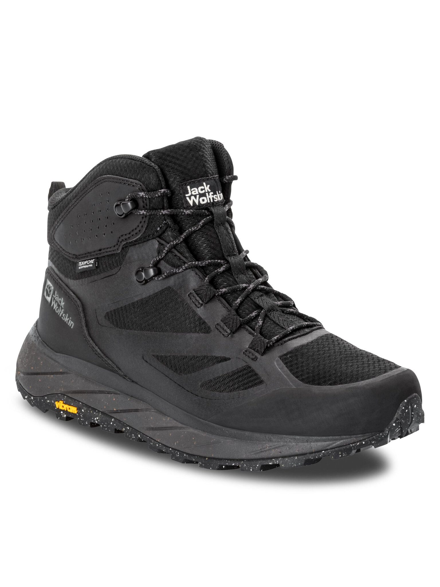 Jack Wolfskin Trekkingschuhe Terraventure Texapore Mid M 4051521 Black Trekkingschuh