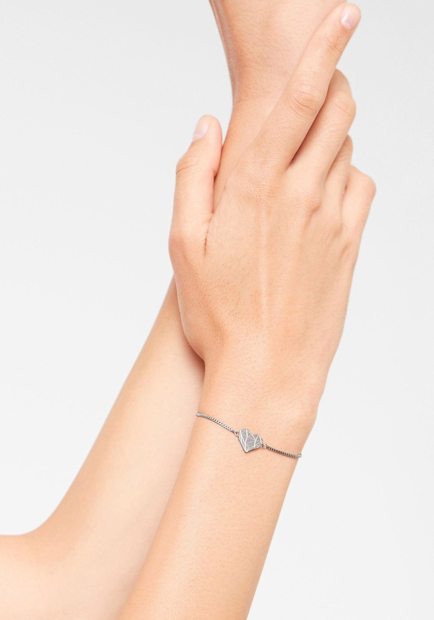 Liebeskind Berlin Armband Schmuck Geschenk Edelstahl Armkette Herz – Bild 3 von 3
