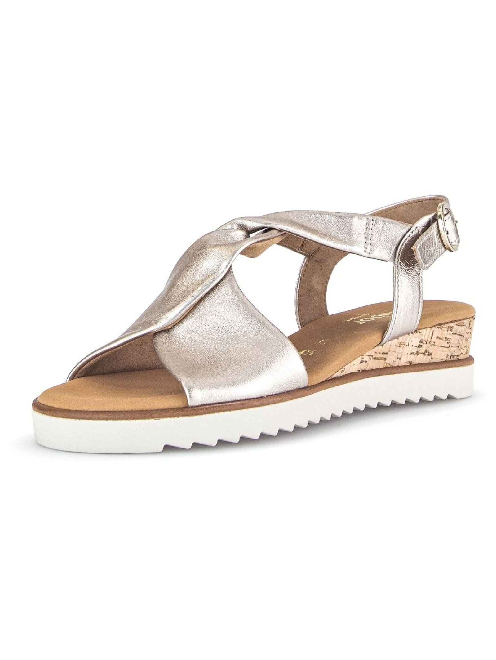 Gabor Sandalen Leder Keilsandalette günstig online kaufen