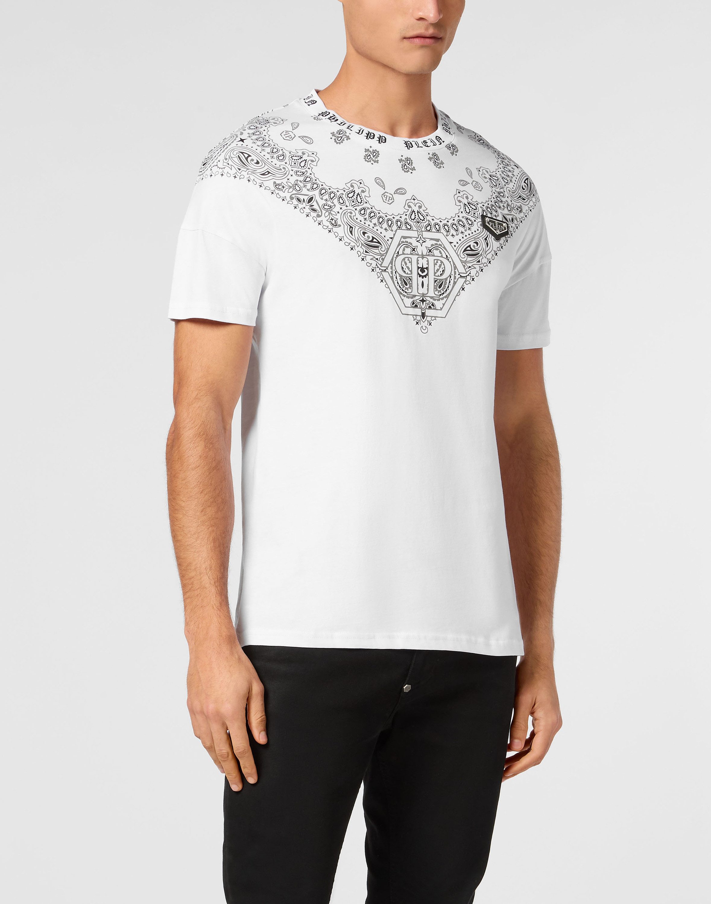 PHILIPP PLEIN T-Shirt Paisley günstig online kaufen