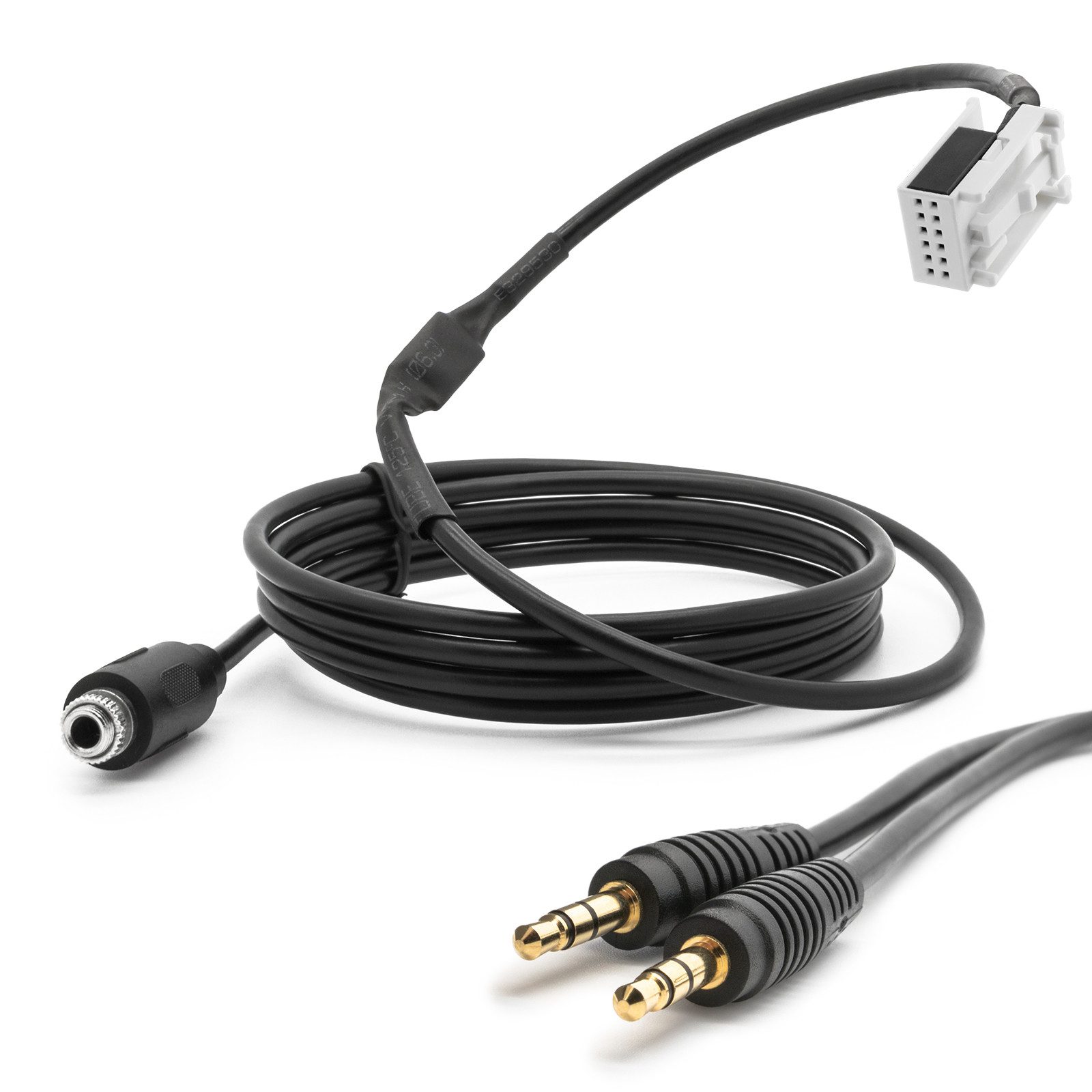 AUX Adapter Kabel Line In 12pol Radio Audio MP3 passend für BMW E60 E6 KFZ-Adapter